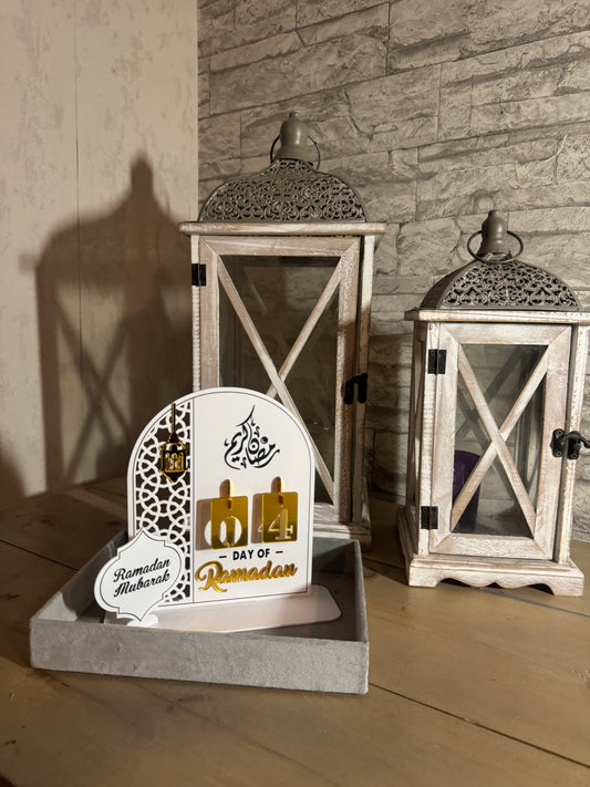 Calendrier du compte à rebours du Ramadan
