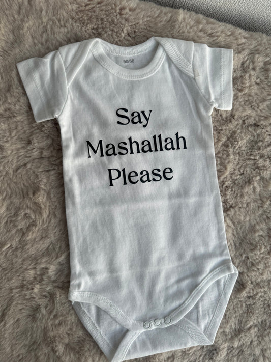 Body bébé Dites MashAllah