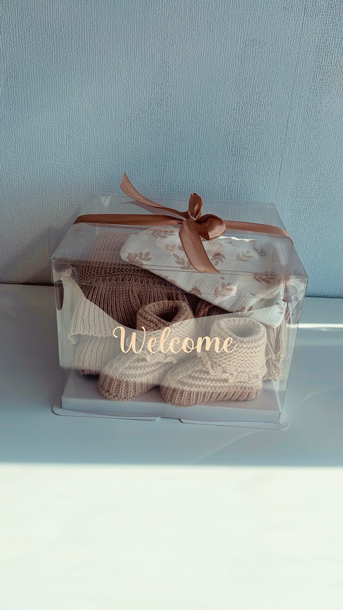 Baby Giftbox Beige set