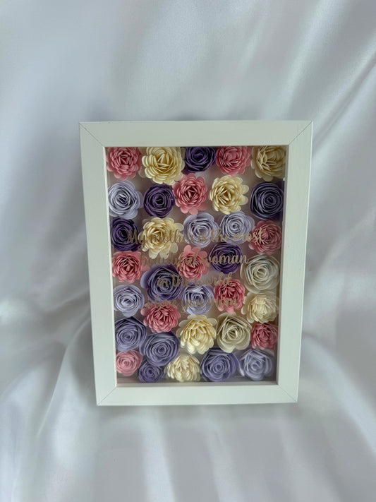Mini Flower Shadow Box quote