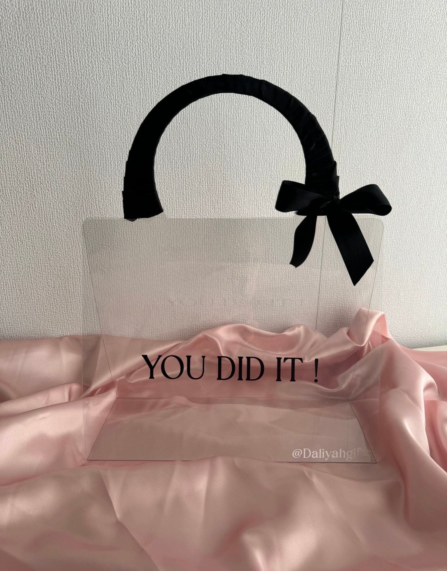 You did it! Luxury Roses Bag zonder rozen (zonder geslaagd hoedje)