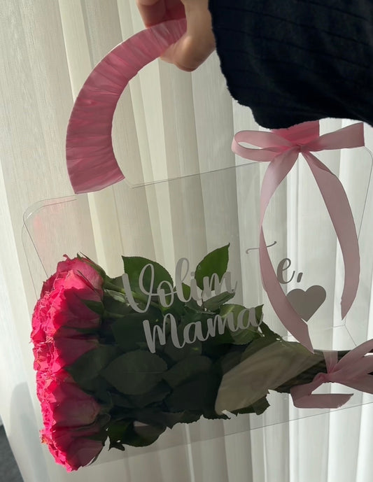 Customize Luxury Roses Bag met 20 Rozen