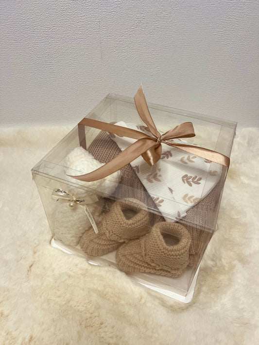 Baby Giftbox Beige set
