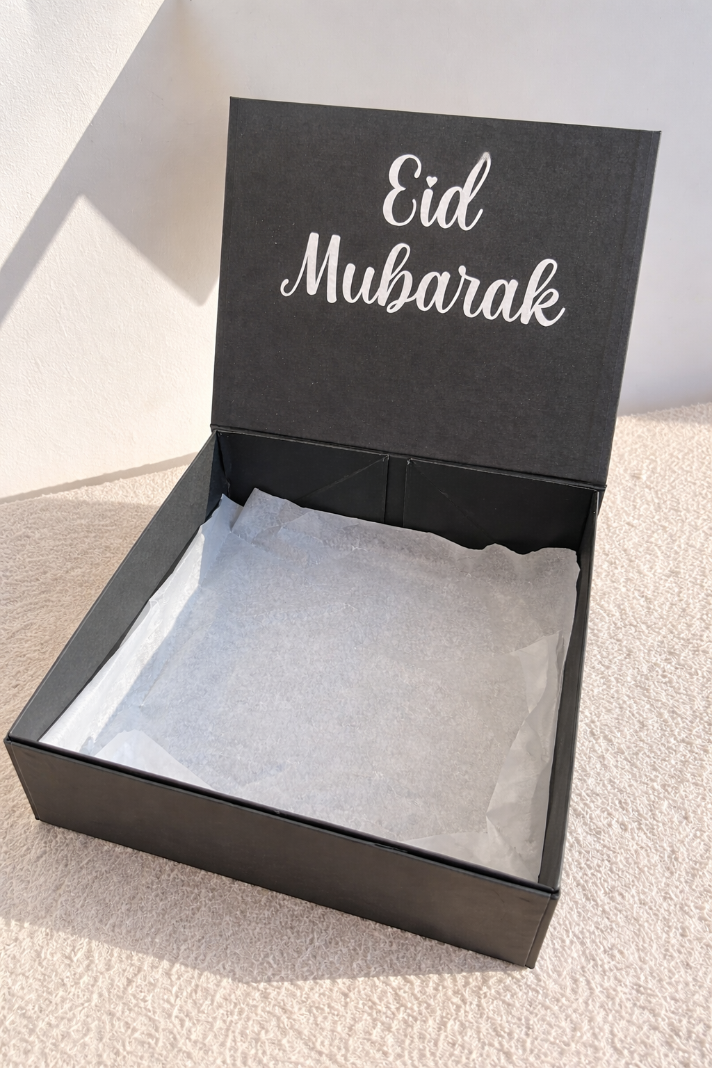 Eid Mubarak Giftbox voor Mannen leeg