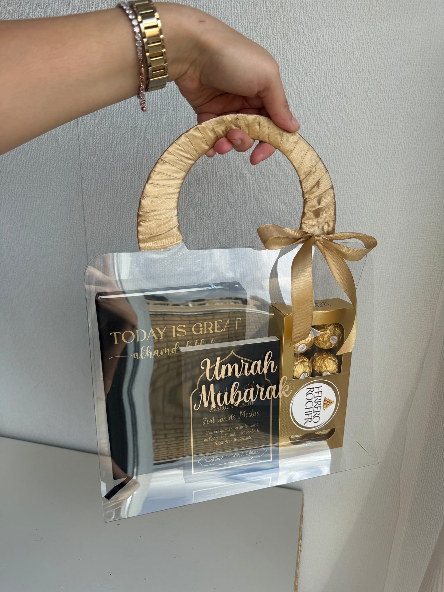Umrah Mubarak Giftbag – Persoonlijk Welkomstcadeau