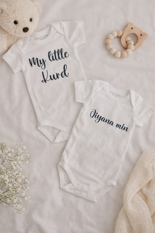 Baby Romper my little kurd & jiyana min