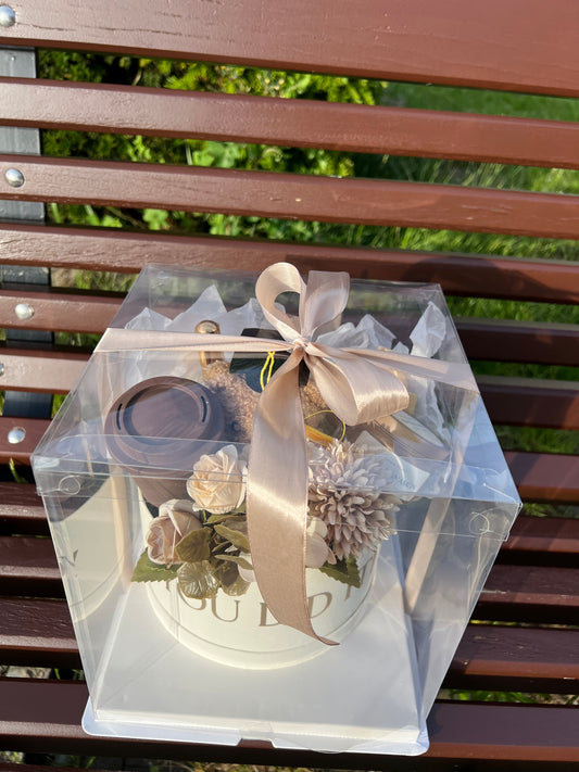 Beige Geslaagd Cadeau Box – You Did It Giftbox voor haar  |ophalen