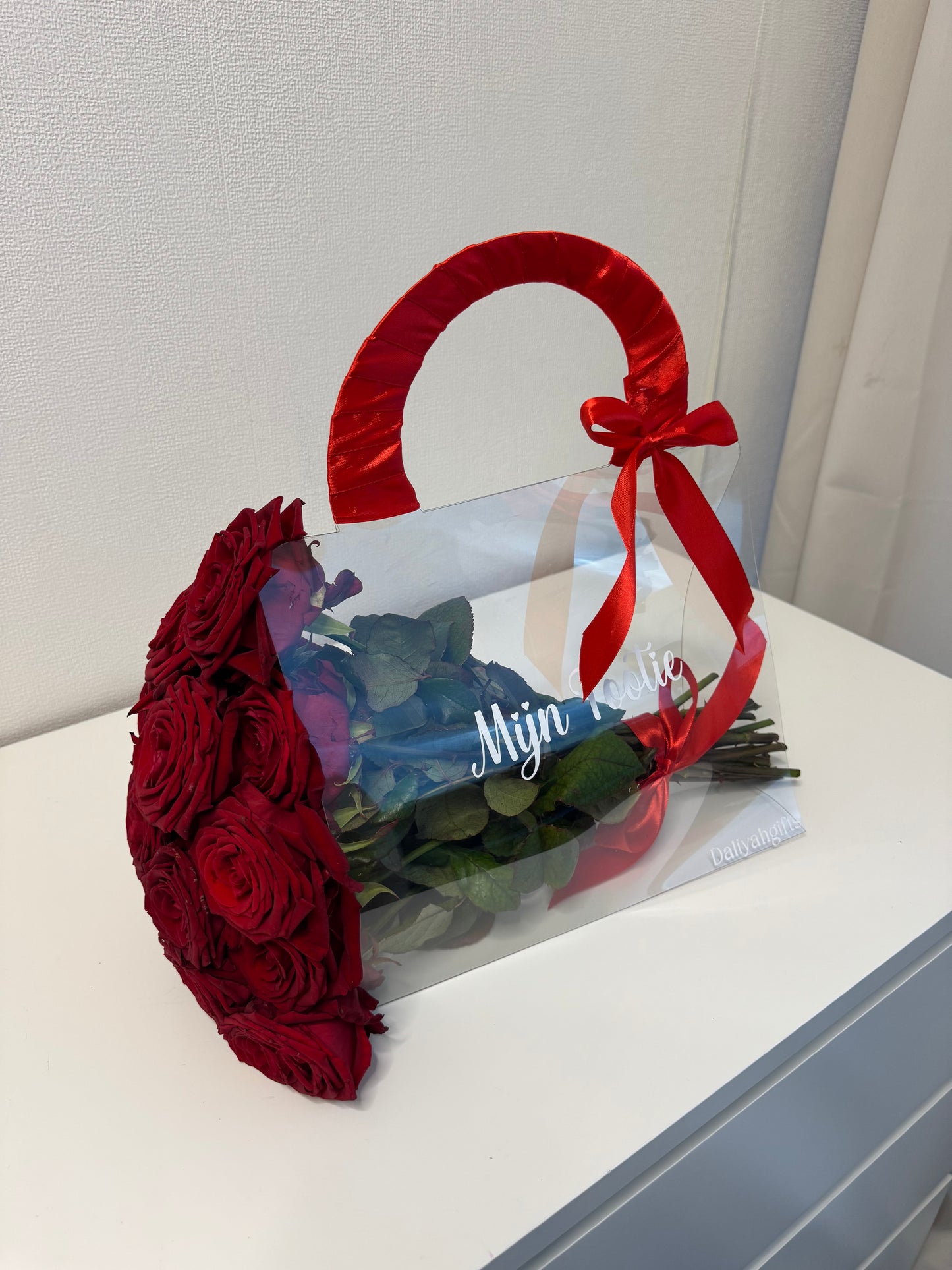 Customize Luxury Roses Bag met 20 Rozen