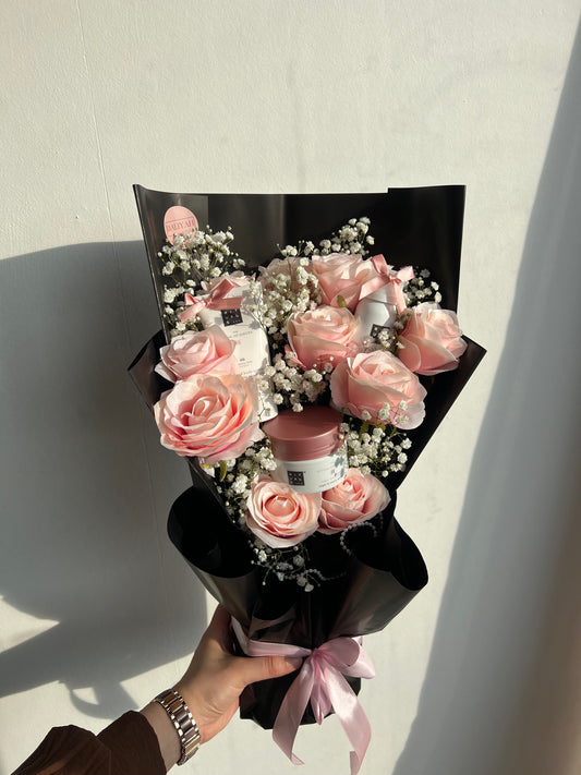 Roze Rituals Forever Rozen Boeket – Luxe Blijvend Cadeau