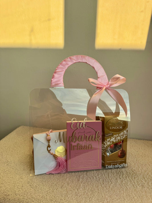 Eid Mubarak Giftbag met Lindt Chocolade