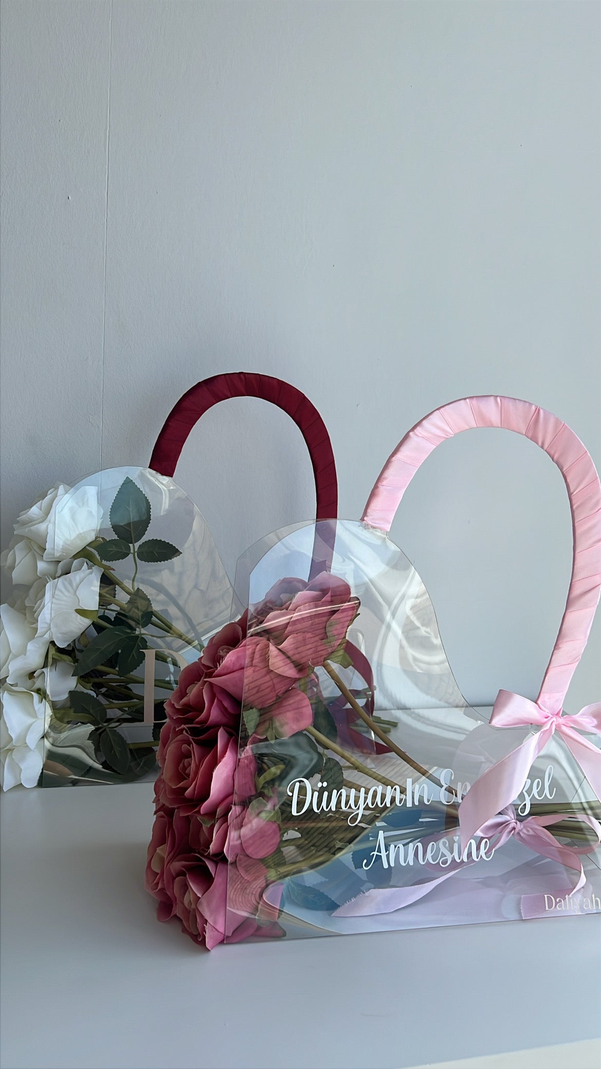 Roze Special edition Luxury Roses Bag – 10 Forever Roses