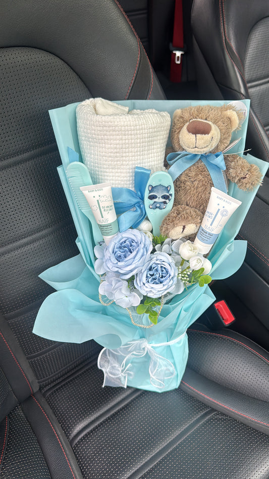 Baby Gift Boeket Blauw