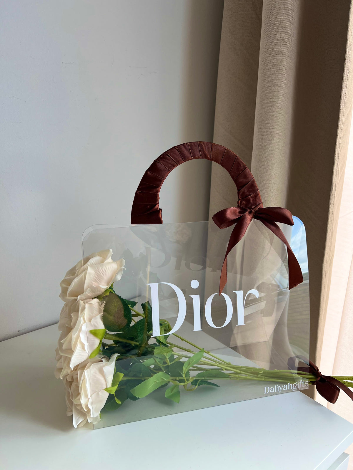 Luxury forever Roses Giftbag– Persoonlijk Cadeau met Forever Roses