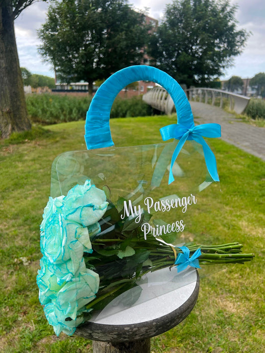 Customize Luxury Roses Bag met 10 rozen