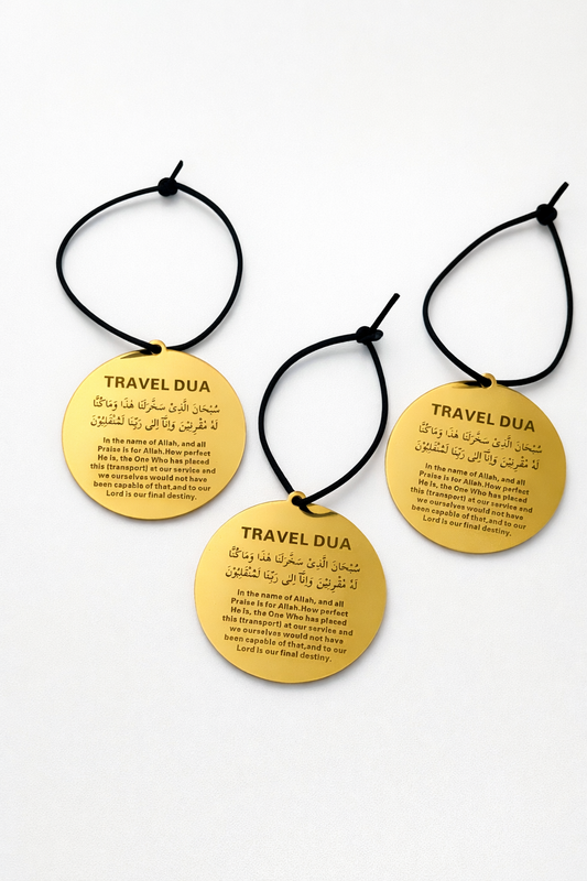 Islamitische Auto Hanger met Travel Dua – Reis Dua voor in de Auto