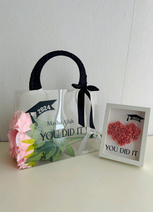 Geslaagd Luxury Roses Giftset – Persoonlijk Cadeau met Forever Roses