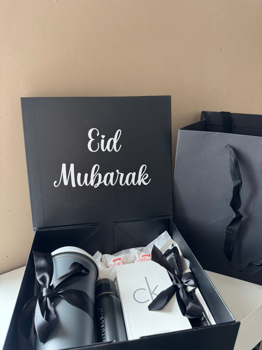 Luxe Eid Giftbox voor Mannen – Gepersonaliseerd Eid Cadeau